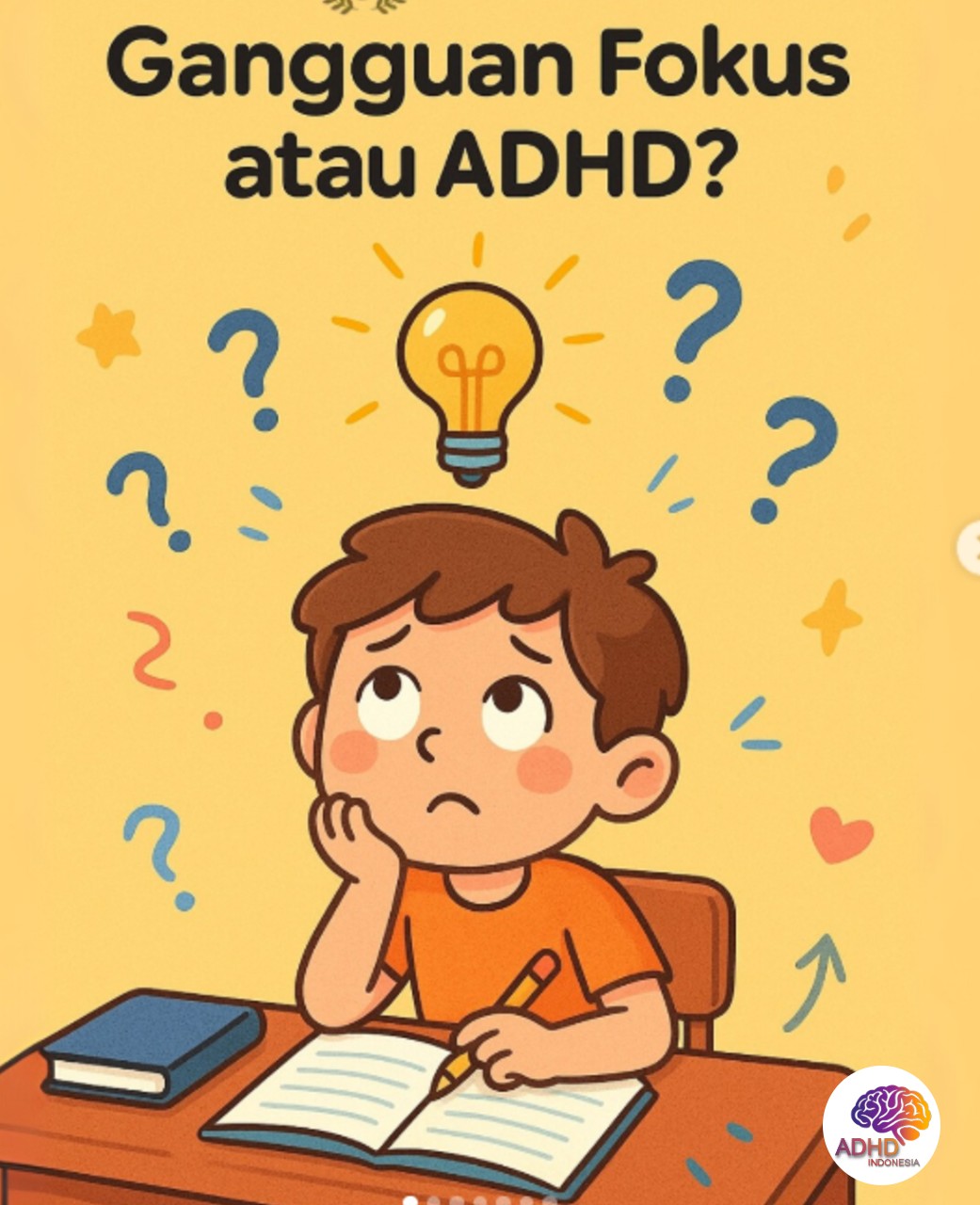 ADHD dan Kesulitan Fokus Anak: Edukasi untuk Keluarga di Kabupaten Bangka Barat