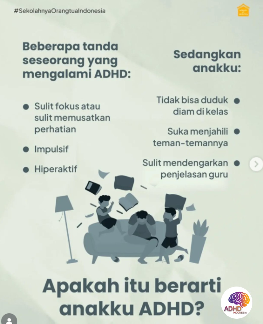 Ciri dan Gejala ADHD pada Anak Usia Dini di Kabupaten Bangka Barat