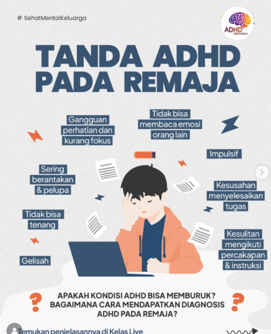 Screening ADHD Non-Diagnostik: Edukasi Awal bagi Orang Tua di Kabupaten Bangka Barat